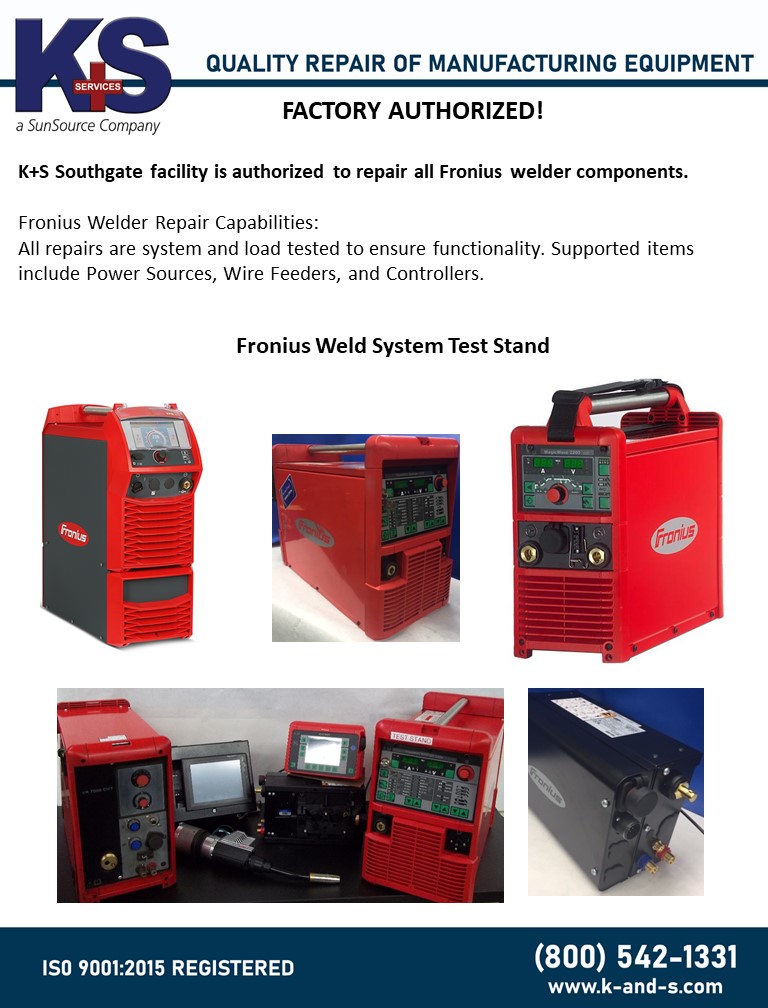 Fronius Weld System Test Stand