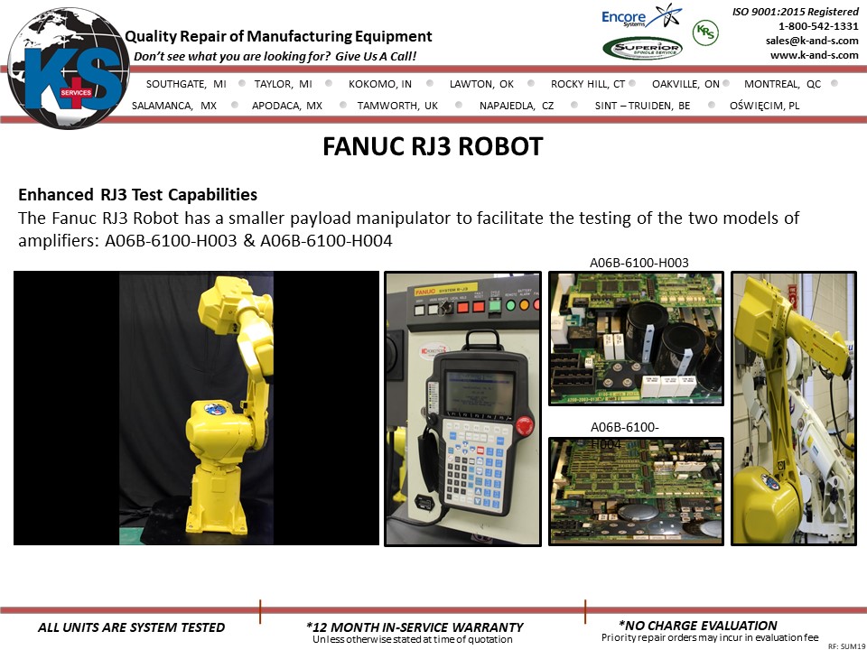 Fanuc RJ3 Robot