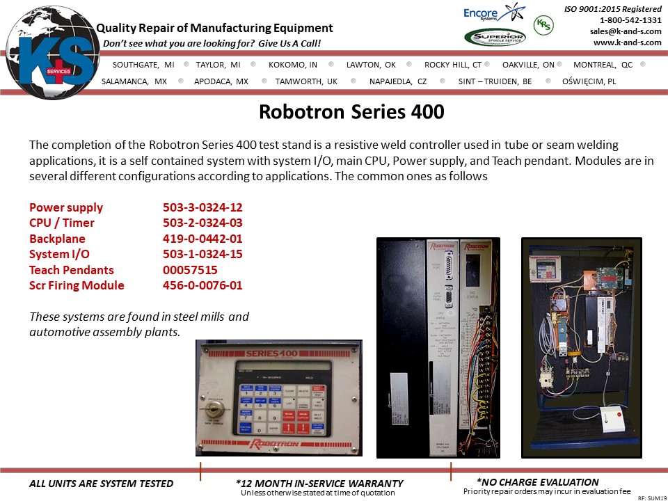 Robotron Series 400