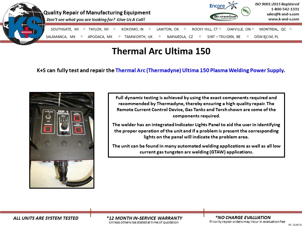 Thermal Arc Ultima 150